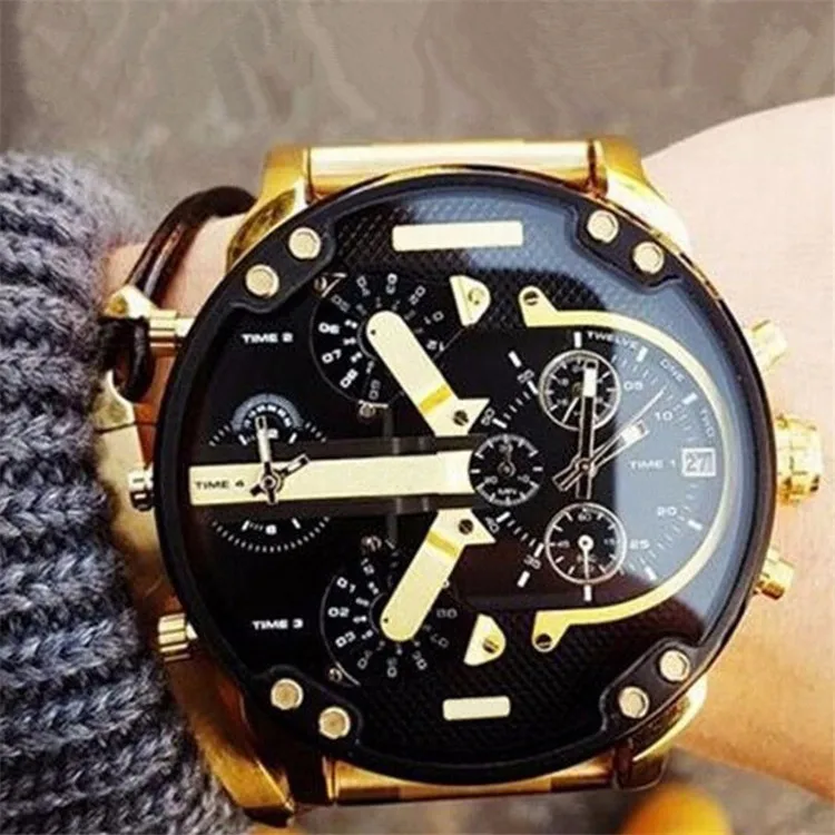 2019 Customs Wholesales DZ73 watch man clock leather OEM luxury bracelet watches men Factory price fashion watch