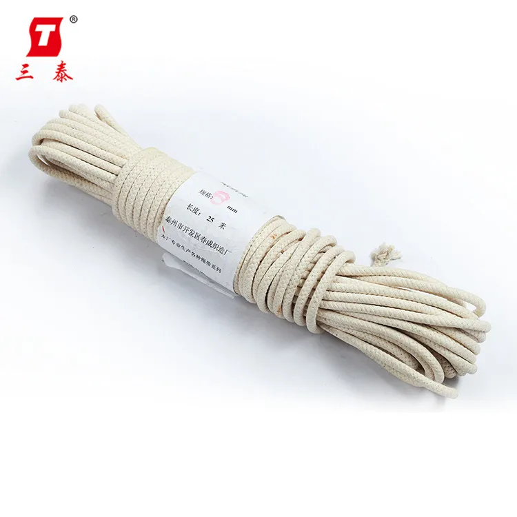 cotton climbing rope