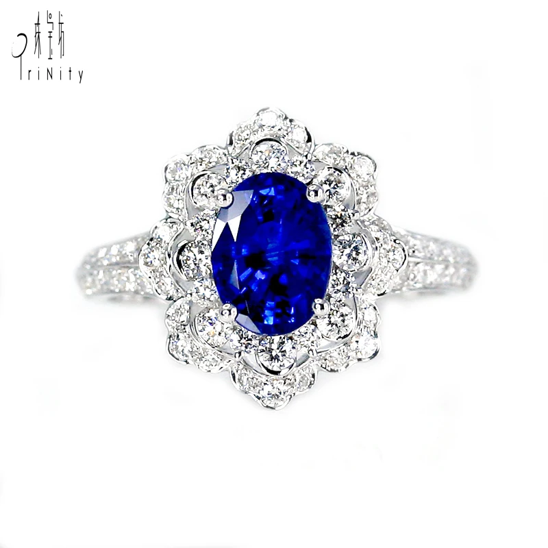 blue sapphire ring design