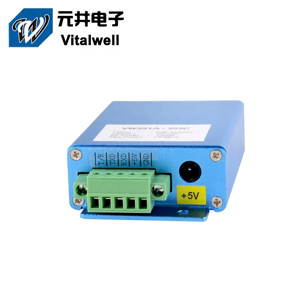 VW321A 2-FSK multi Channel mdb to rs232 433mhz rf converter module