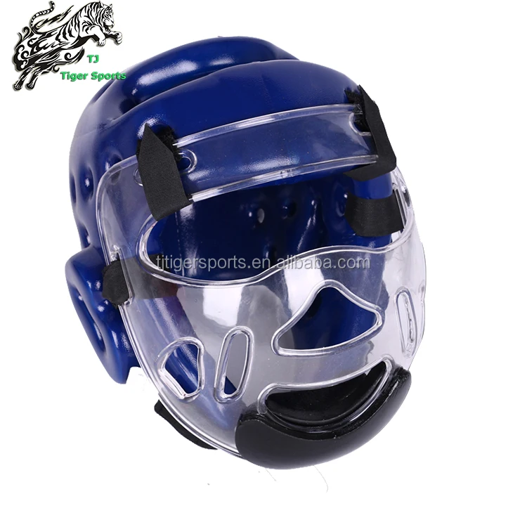 Высокопрочное защитное оборудование для тхэквондо шлем для тхэквондо с крышкой