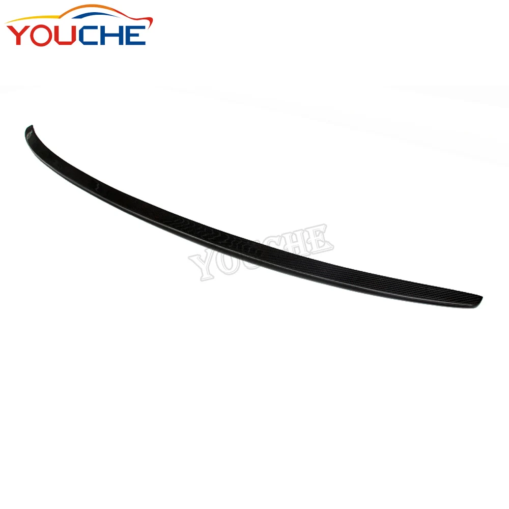 Стильный спойлер S3 для крыльев багажника из углеродного волокна для Audi A3 S3 2013-2017 седан