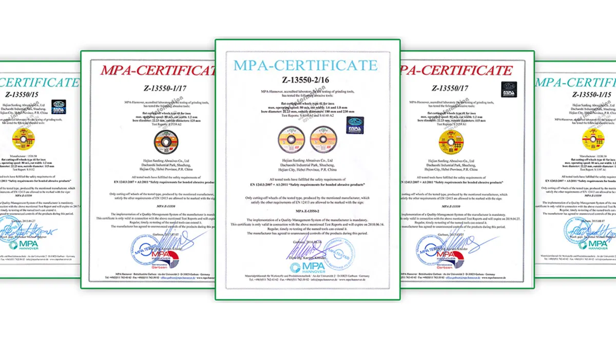 Hebei Sanfeng Abrasives Co., Ltd. 3