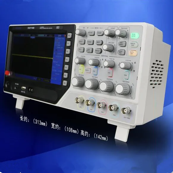 Hantek 2D42 40Mhz Handheld 2 Channel Oscilloscope Multi-Function Waveform Generator Oscilloscope Multimeter USB Oscilloscope