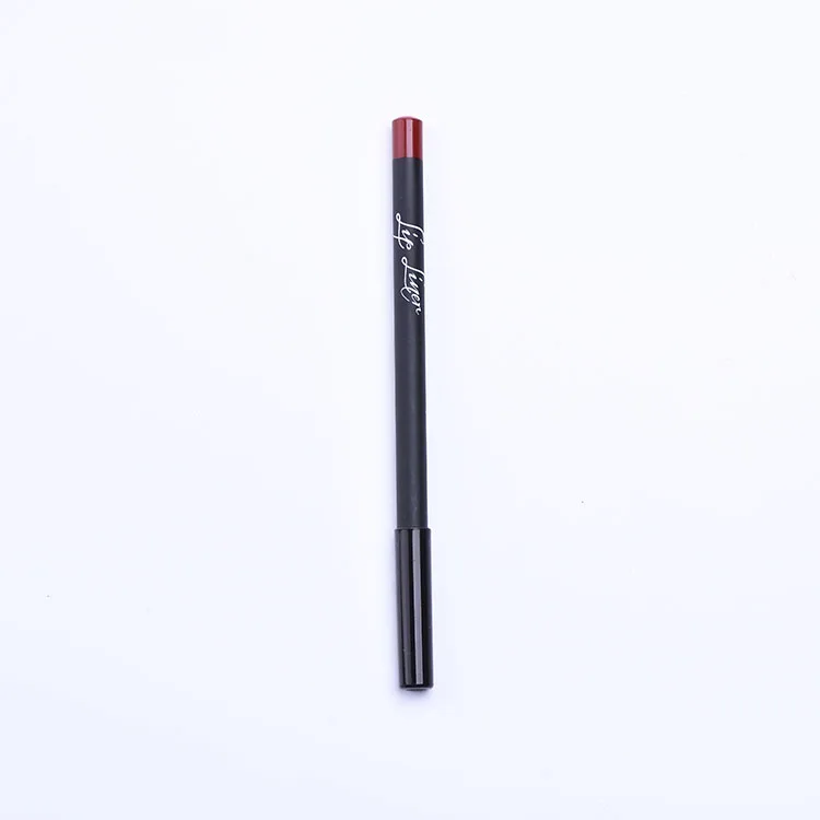 Заводская розетка многоцветный фирменный водонепроницаемый карандаш для губ с фирменной торговой маркой долговечный высококачественный деревянный Веганской косметики