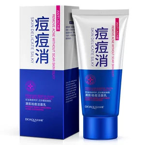 OEM Bioaqua Ance Treatment Facial Cleanser Deep Cleansing Pore Whitening Face Foam Skin Wash