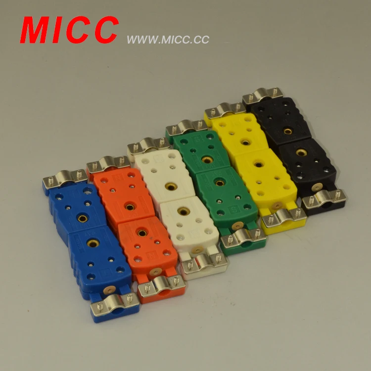 Micc Thermocouple Pt100 Connector With Clamp Miccmc02(c)pt100m/f