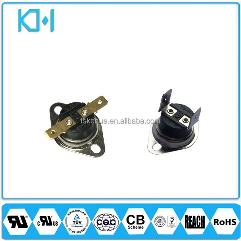 KH Rice Cooker Thermostat Temperature Controller Bimetal Thermostat KSD301Electrical Breaker Circuit Overload Protector Parts