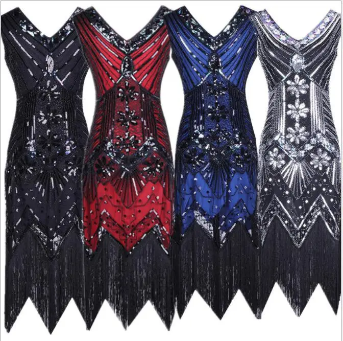 Coldker Xxxl Deluxe Ladies Red 1920s 
