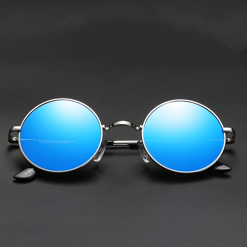 1990s round logo sunglasses