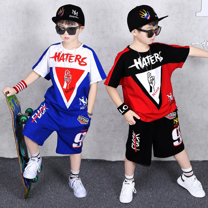 Boy Short Sleeve Suit Summer New Children S Sportswear Cotton Hip Pop Boys Clothes Buy Children Clothes Suit Boys Hip Hop Children Clothe Suit Hip Hop Suit Product On Alibaba Com