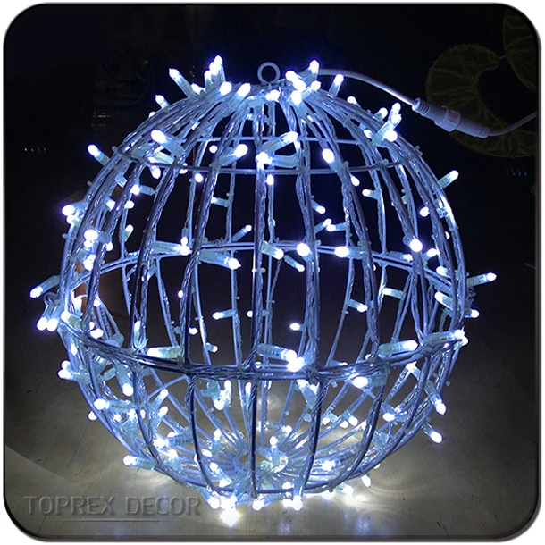 Toprex Outdoor Christmas Lighted Balls Led Sphere Light Buy Led