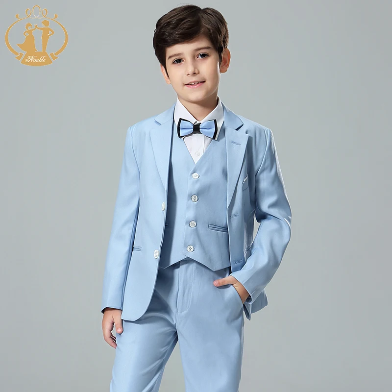 traje para niÑo S-20 Baby Boy Kids Suit Tuxedo formal Toddler 