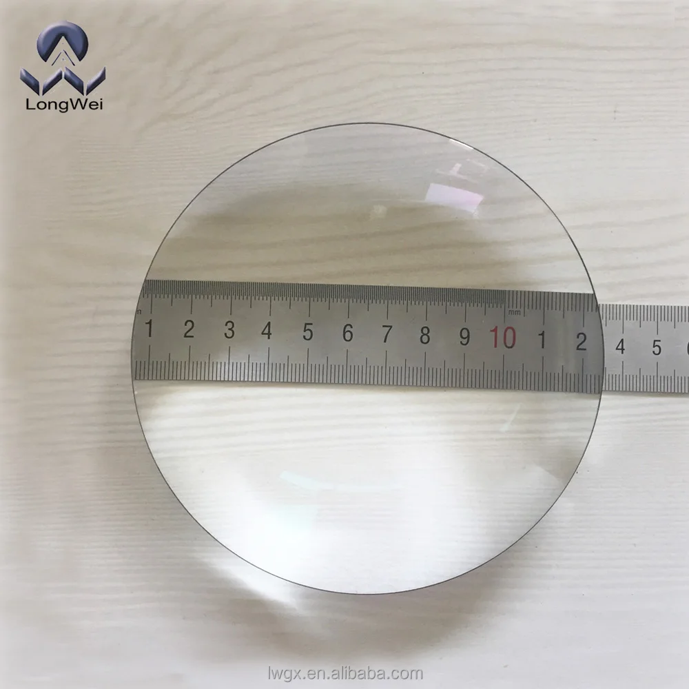 3PC Optical Focal Length Optics Double Convex Lens Biconvex Magnifying Glass 