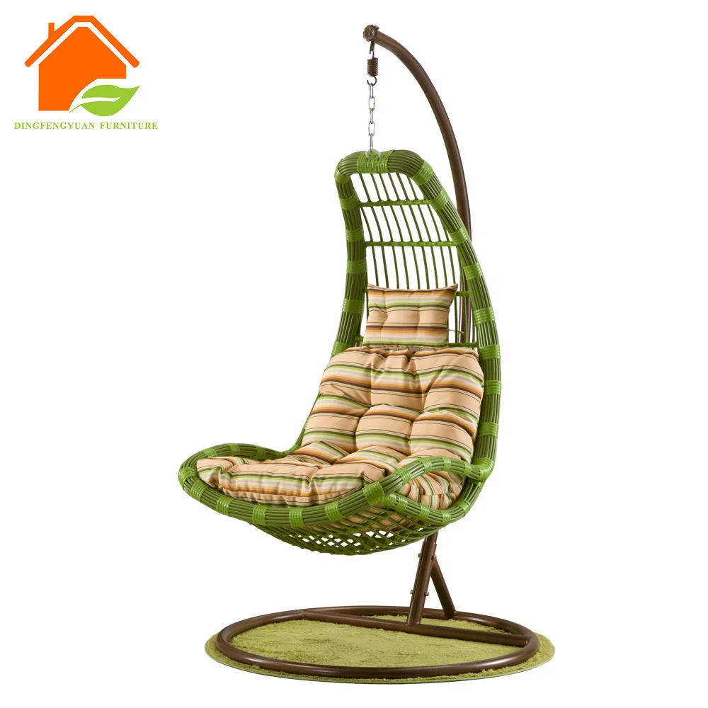 outdoor banana swing chair