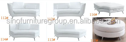 Multi Big Round Sectional Sofa