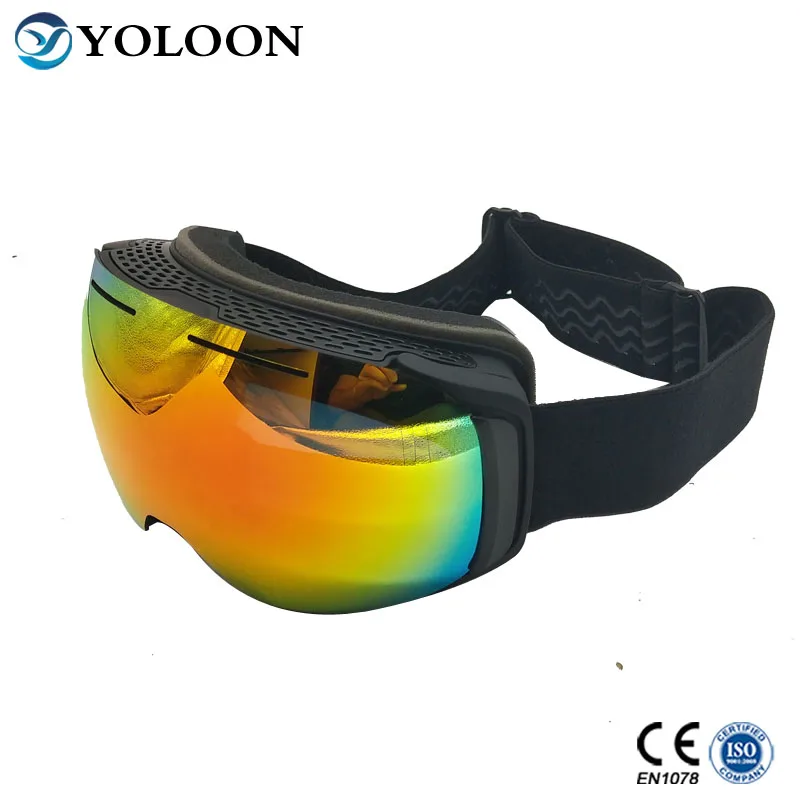 2022 изготовленные на заказ китайские противотуманные Магнитные очки для сноуборда снега