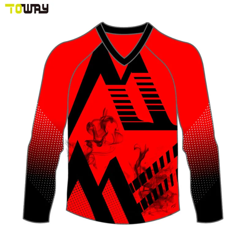 Jerseis de motocross llisos i en blanc al por major