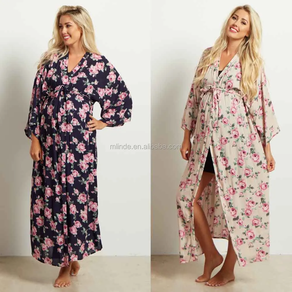 nursing maxi nightgown