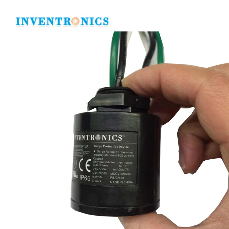 PY-20KS10KTTN IP66 347Vac 15kA Max 10kA светодиодный драйвер, сетевой фильтр СПД Inventronics DC устройство защиты от перенапряжения