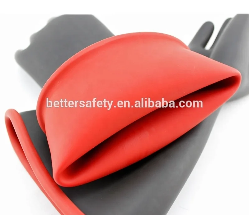 
 20 кв электрические высоковольтные перчатки из натурального латекса класса 2  