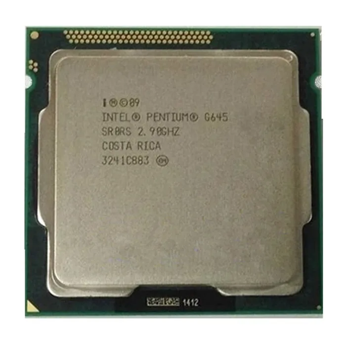 憧れの Intel用PentiumG645 LGA 65W 2.9GHzデュアルコアCPUプロセッサ3M CPU