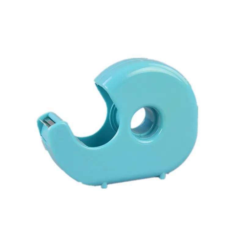 snail shape plastic mini tape dispenser