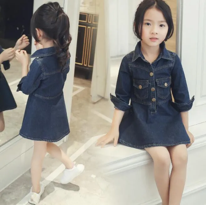 Buy Benkils Cute Fashion Baby Girls Infant Jeans Frock Dress Online at Low  Prices in India  Paytmmallcom