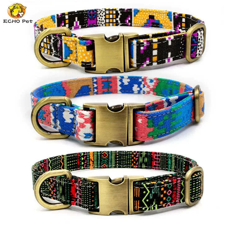 custom fabric dog collars