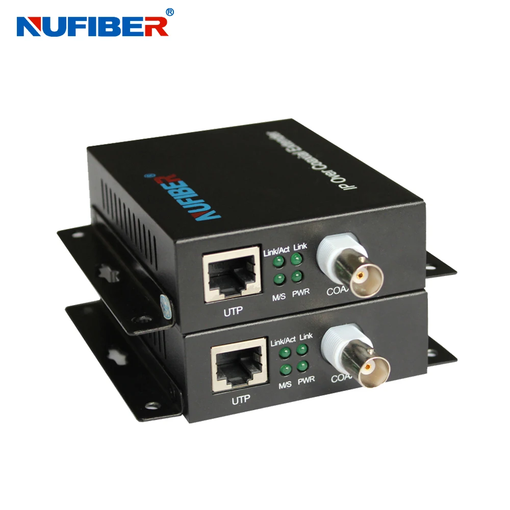 coax to ethernet ip camera Ethernet  Over  Coax  converter 12 vdc out 