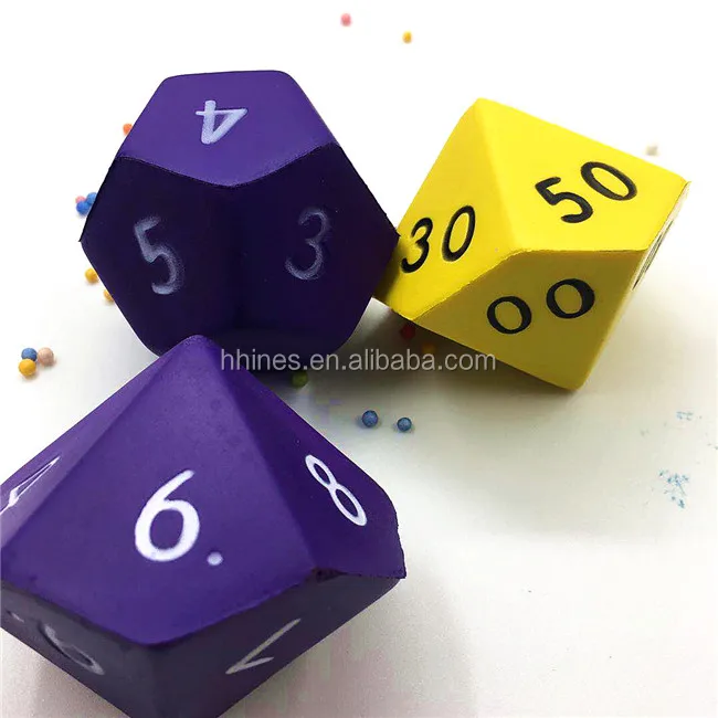 Factory Custom Oem Foam Dice Large Big Pu Foam Dice Buy Stress Ball