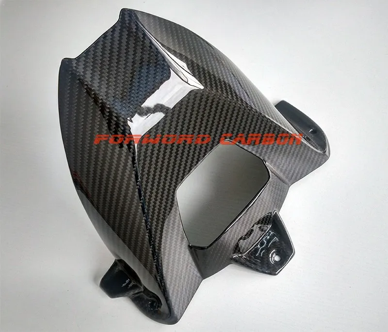 Source Twill glossy carbon fiber rear hugger mudguard for BMW