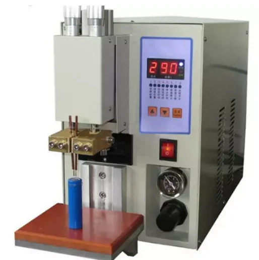 Double-point Pneumatic Spot Welder for Cylinder Cell Assembling