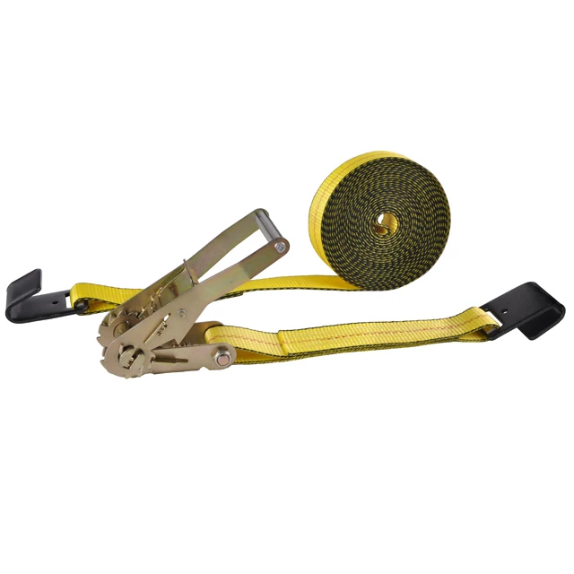 2 дюйма х 27 футов, Алюминиевый Ремешок С Храповым Механизмом из полиэстера и черным плоским крючком