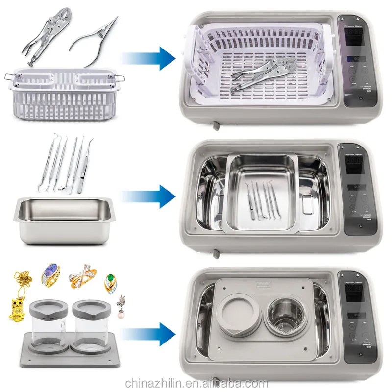 2021 CODYSON Digital Dental Tools Ultrasonic Cleaner CD-4862
