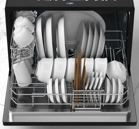 Fully Automatic Desktop Smart Mini Dishwasher for Household Use