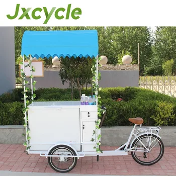 two Front wheel Ice Cream Bike With Freezer