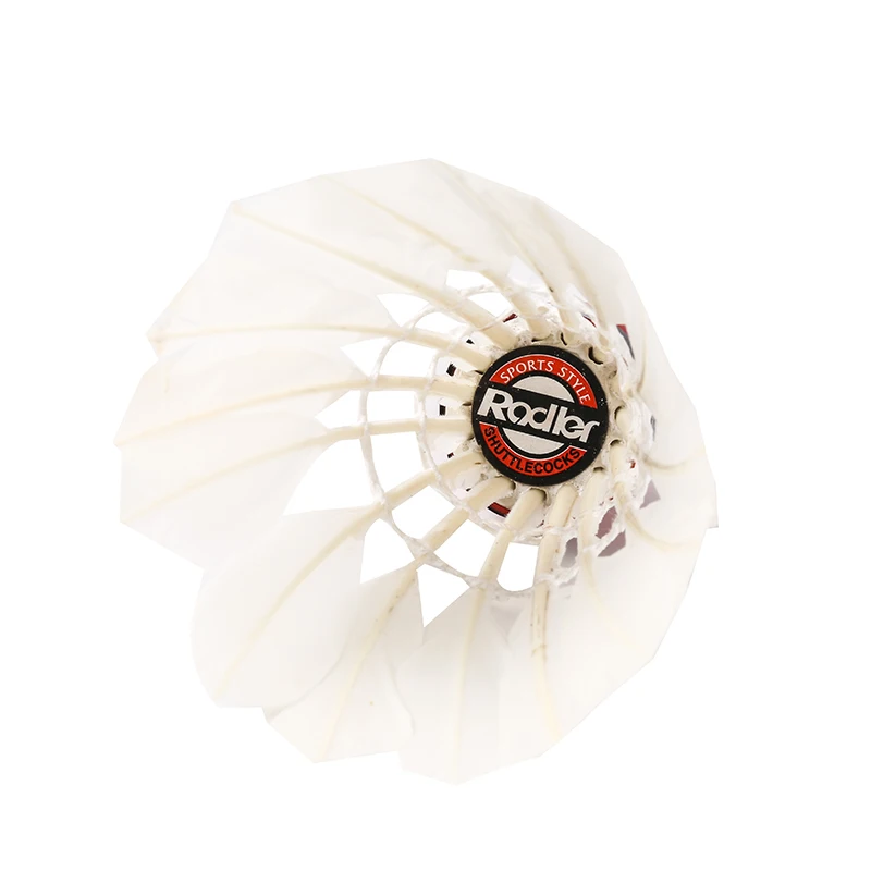 Lenwave, новинка, низкая цена, обычный Волан для бадминтона, утиное перо, 12 шт.