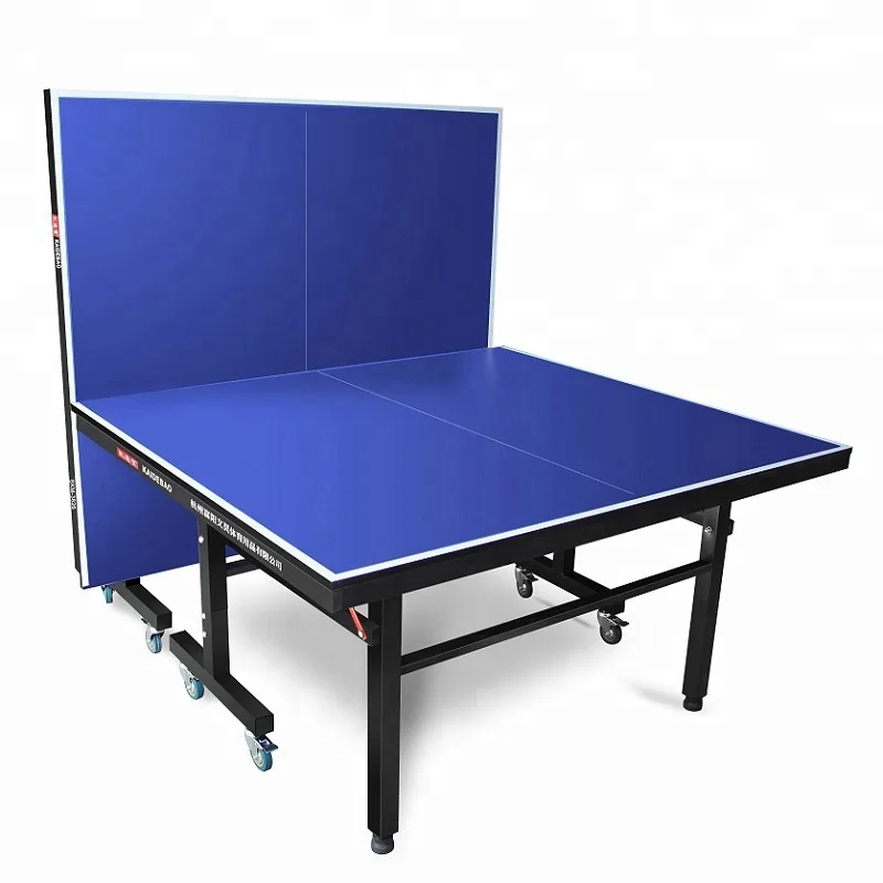 Hot Sale Standard Size  Folding Movable Indoor Wholesale 18mm Table Tennis