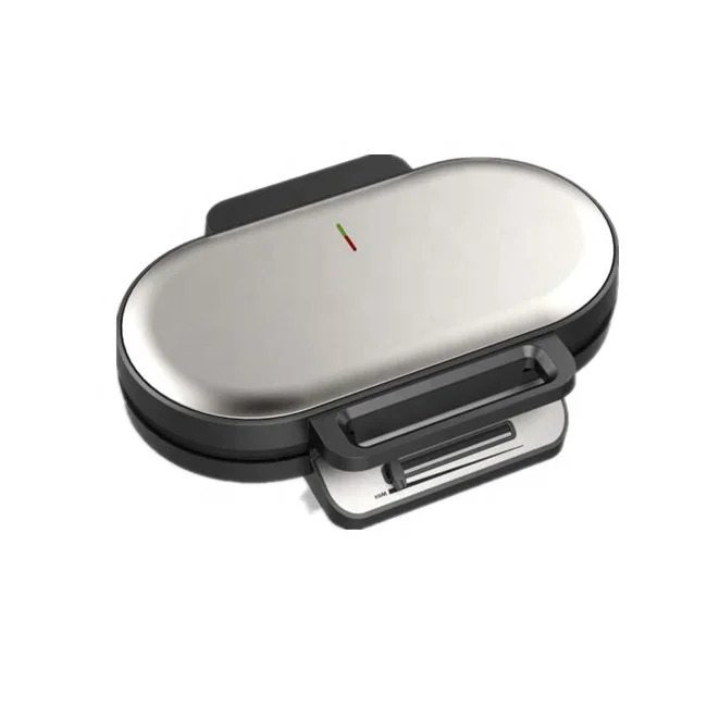 Stainless Steel Pancake Maker Heart Shaped Dual 1200w Waffle Maker