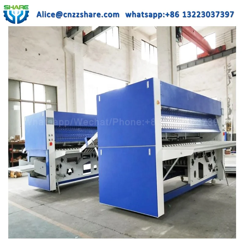 Промышленное использованное гостиничное постельное белье и постельное белье, Складная машина для распродажи полотенец