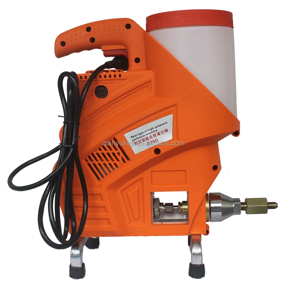 Новый водонепроницаемый Гидрофобный полиуретановый эпоксидный инъекционный насос высокого давления с дистанционным