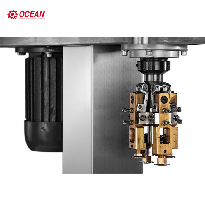 Semi Automatic Manual 13mm Vial Sealing Machine with  10ml Amber Bottle Flip Off Cap