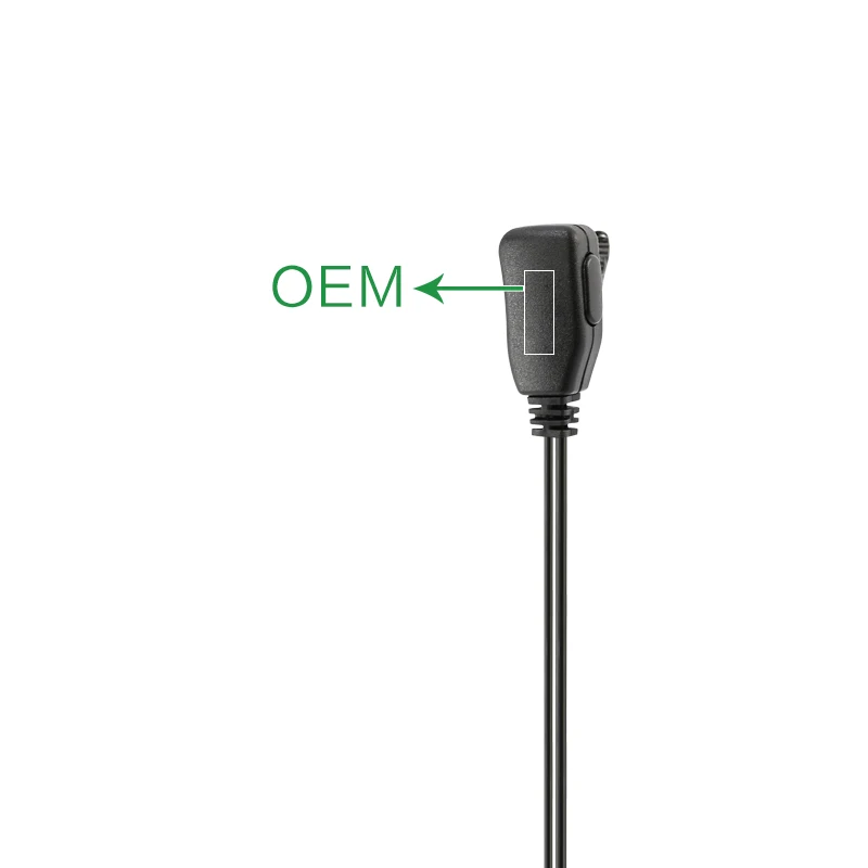 
 2 Pin PTT MIC гарнитура Тайное Акустическая трубка In-ear наушники для Baofeng UV-5R BF-888S CB радио аксессуары  