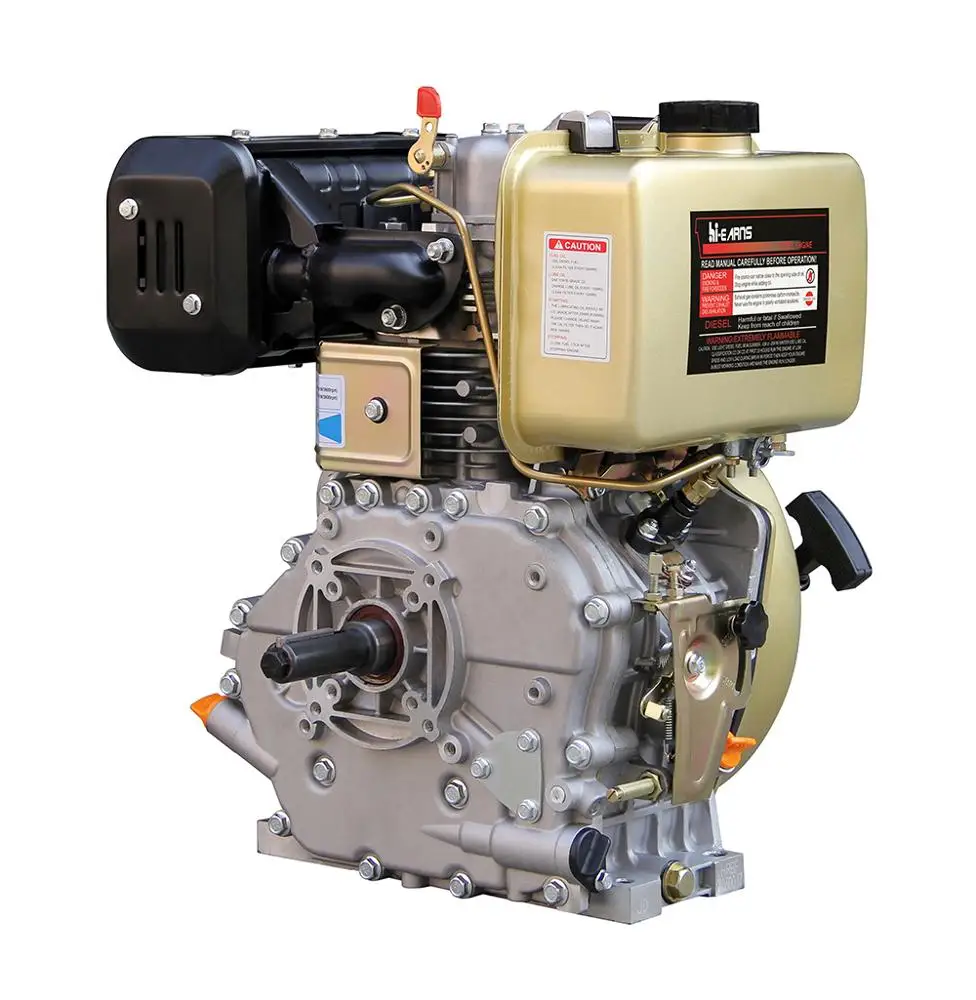 186FA 10hp Manual Start 3600rpm Keyway Shaft diesel Engine