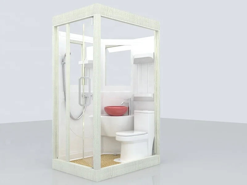 Móvil Modular A Buen Precio,Prefabricado,Pods De Baño - Buy Cápsulas De