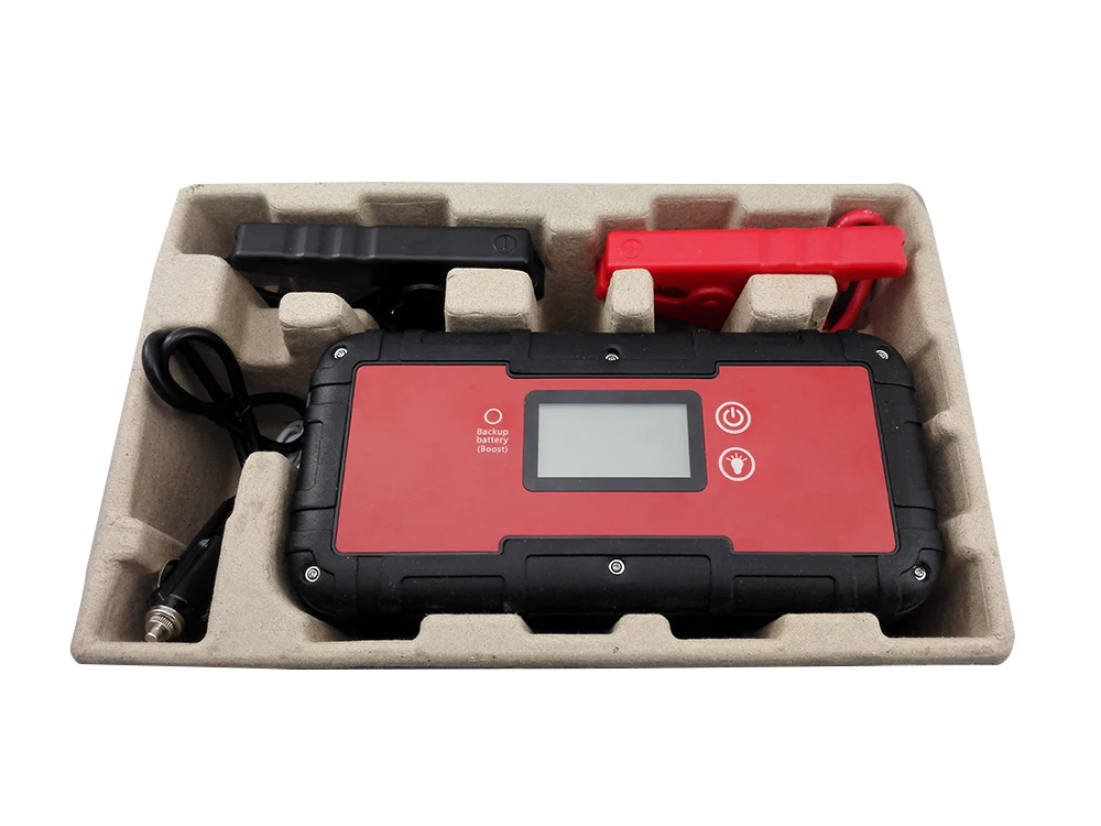 Автомобильный конденсатор пусковое устройство 6000 мАч с быстрой зарядкой кабелями пускового устройства 100000 жизненных