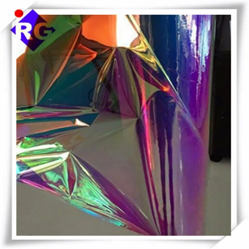1 rouleau décoratif couleur vive Cellophane Wrap Roll Plastique effet  visuel Cellophane Roll pour Party_p