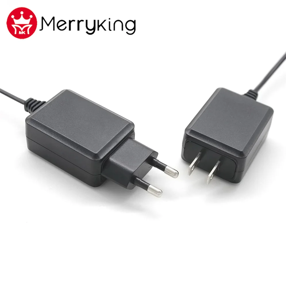 Merryking USA plug 24V 200mA ac dc 24volt 250ma power adapter for led desk lamp cUL/PSE