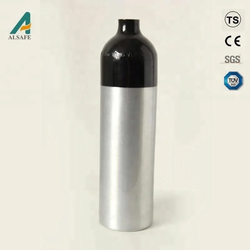 ALSAFE High Pressure Small Aluminum Nitrogen Gas Cylinder for Sale